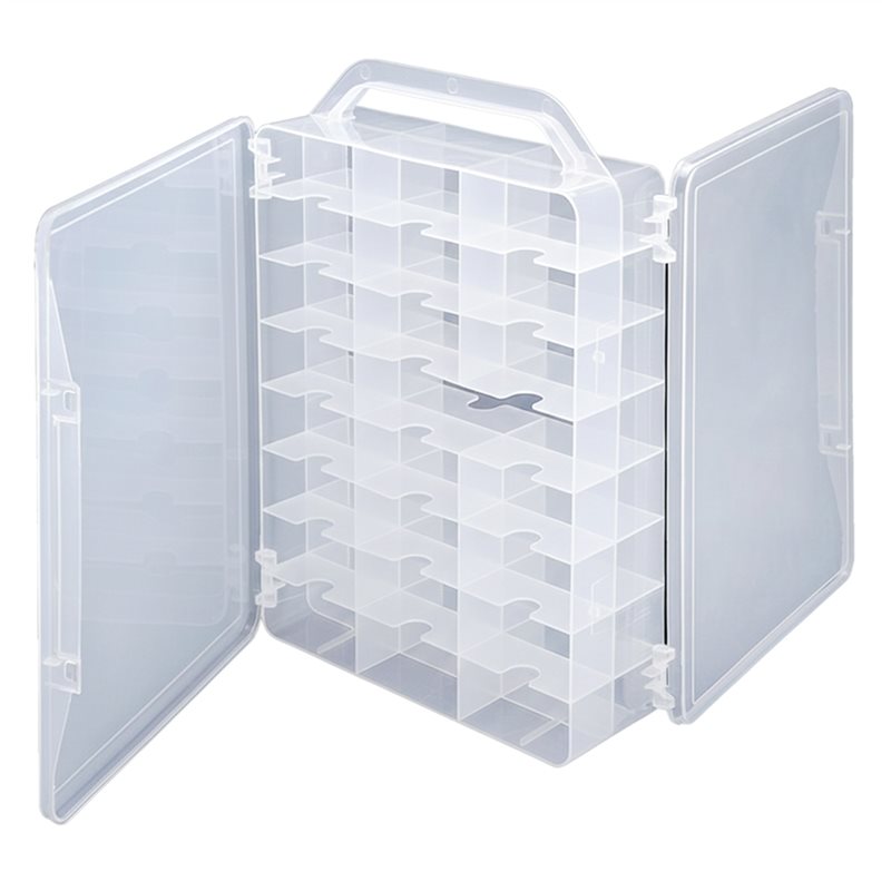 Embroidery Floss - Sewing Organizer 46 Double-Sided Grids, For