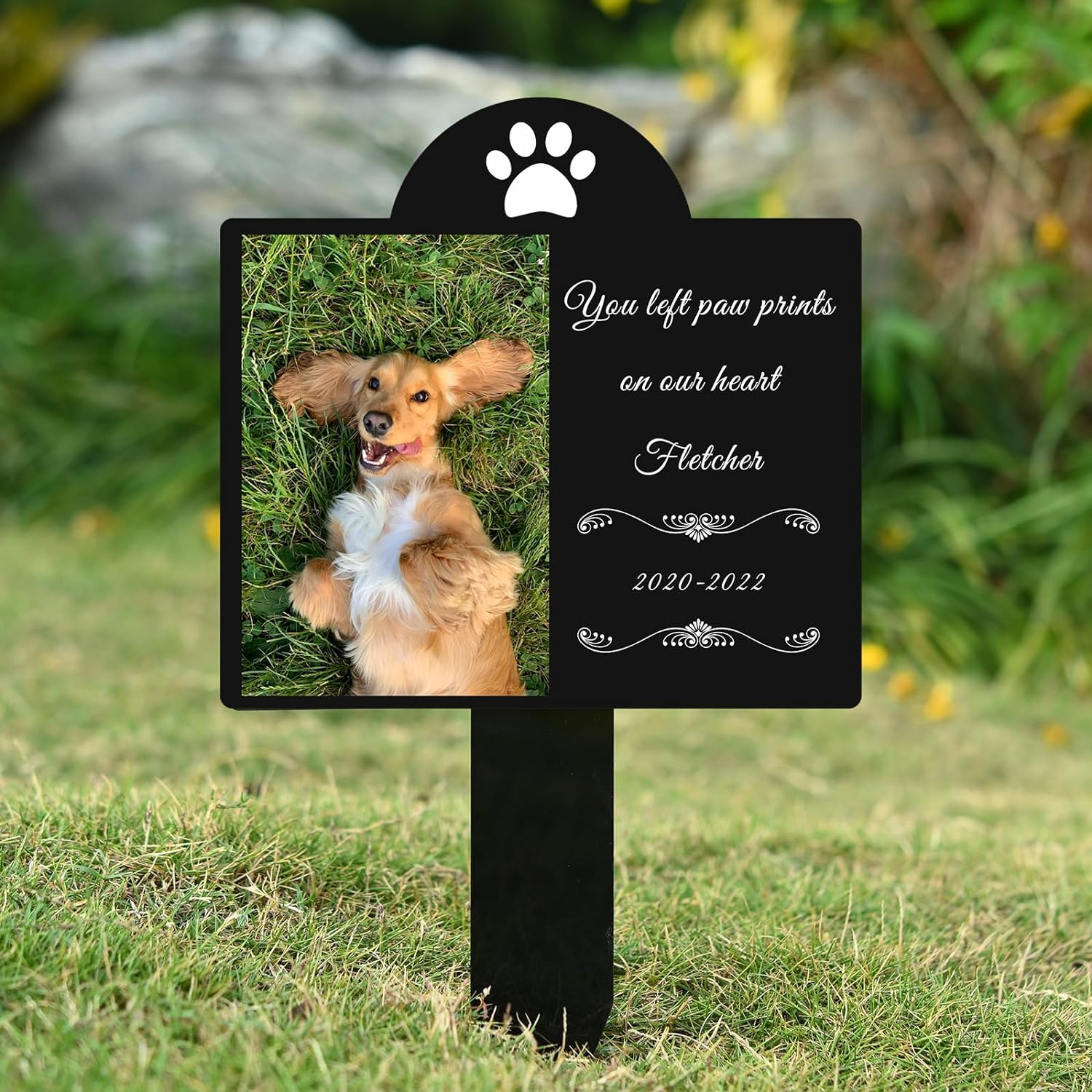 Custom Pet Memorial Garden Sta – обзор и цена Embroidery Garden
