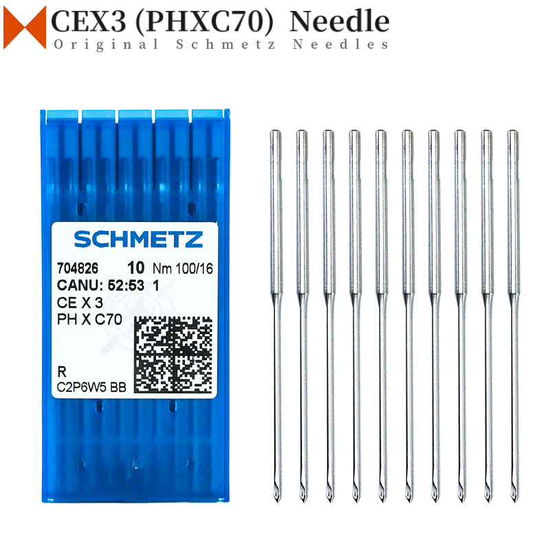 10 PCS CEX3 (PHXC70) Schmetz N – обзор и цена Embroidery Machine Barudan