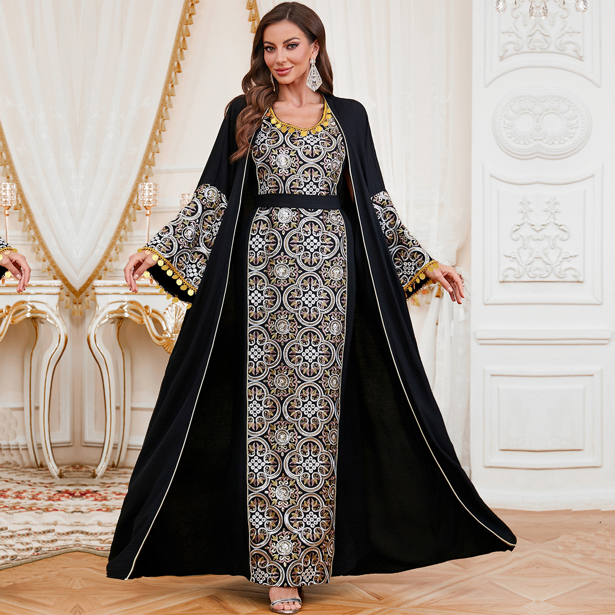 Muslim Party Dress for Women E – обзор и цена Embroidery Kebaya