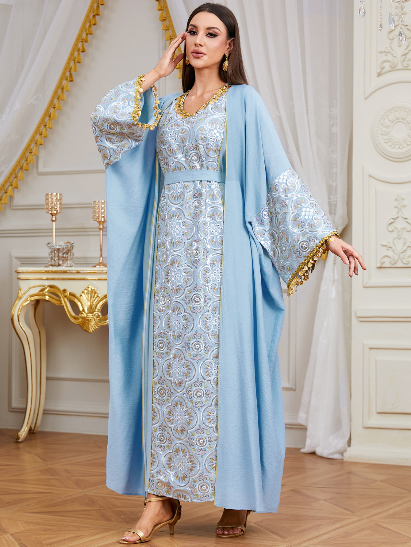 Muslim Party Dress for Women E – обзор и цена Embroidery Kebaya