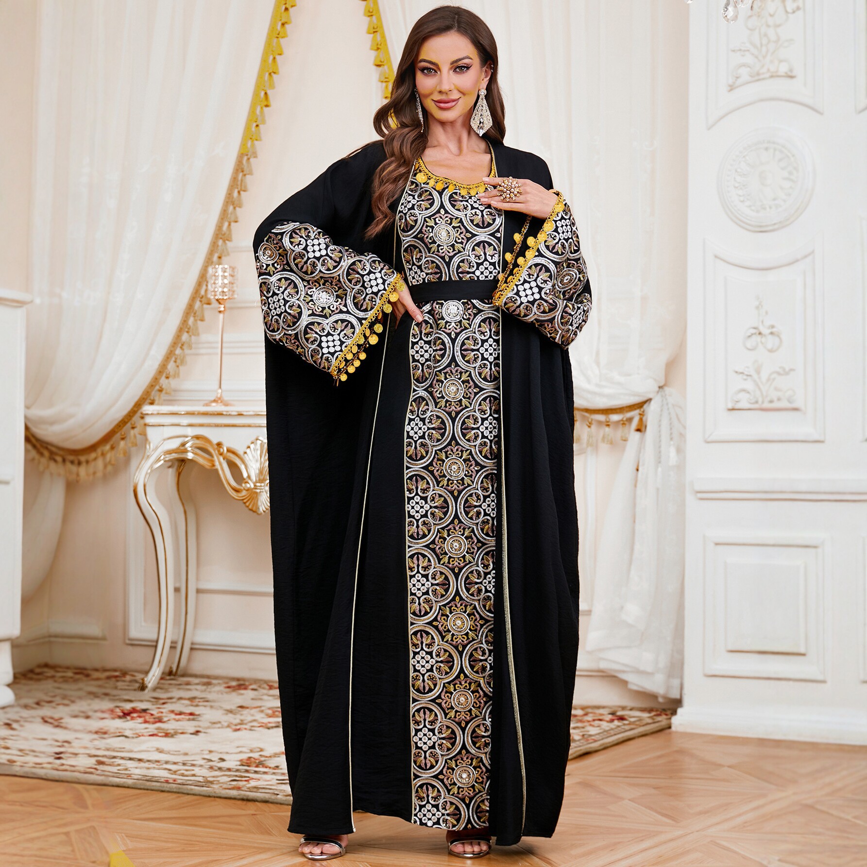 Muslim Party Dress for Women E – обзор и цена Embroidery Kebaya