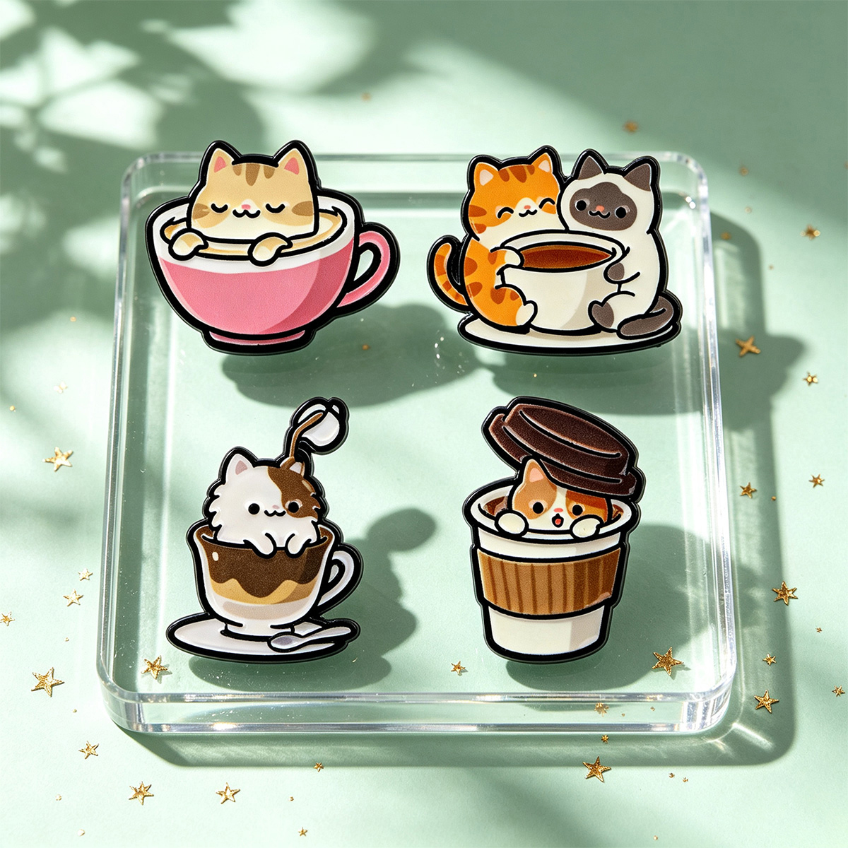 Lovely Kawaii Animal Enamel Pi – обзор и цена Embroidery Fish