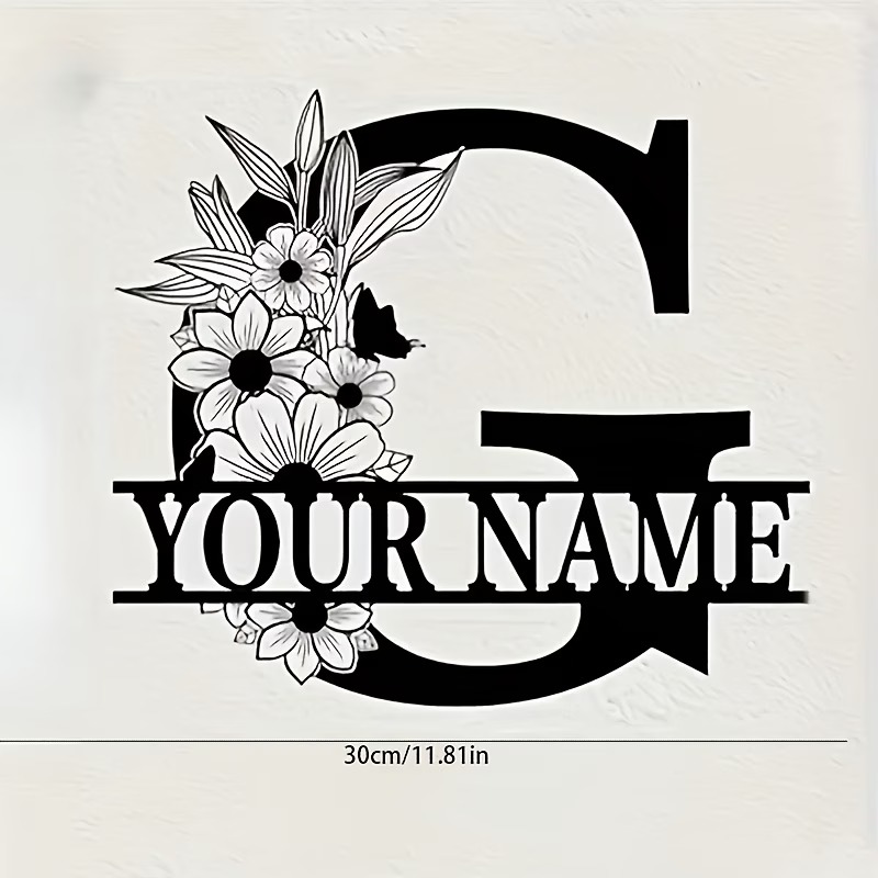Custom Surname Metal Sign, Cou – обзор и цена Embroidery Garden