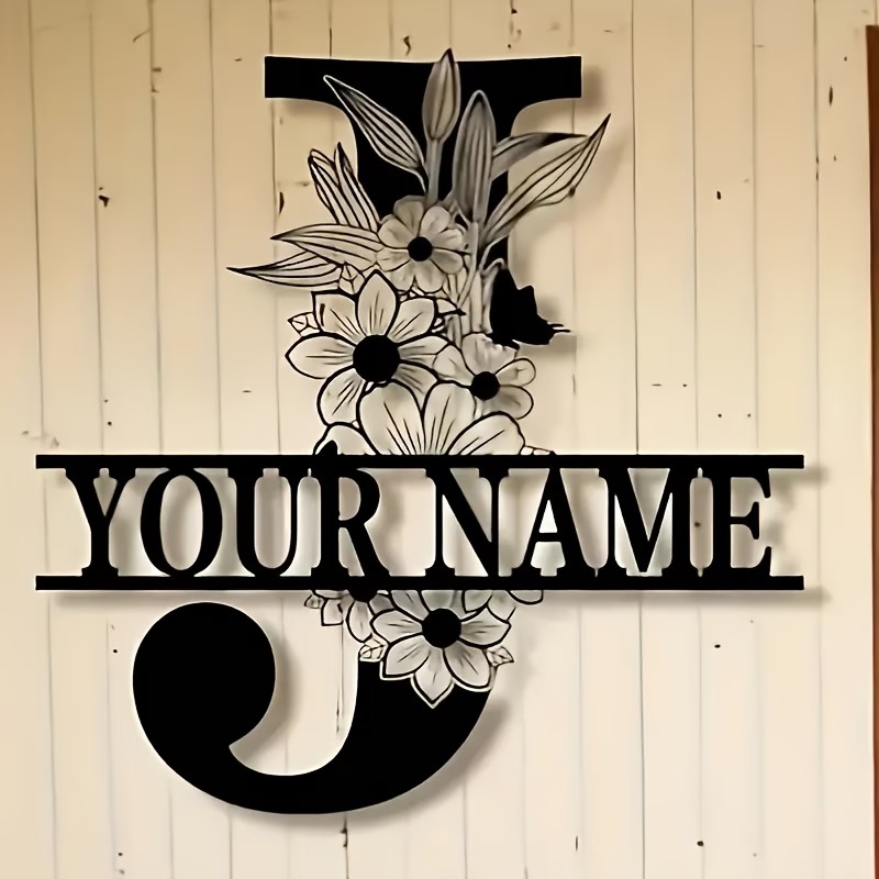 Custom Surname Metal Sign, Cou – обзор и цена Embroidery Garden