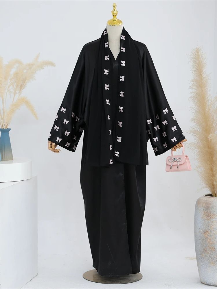 Ramadan Black Heart Abaya Dame – обзор и цена Embroidery Kebaya