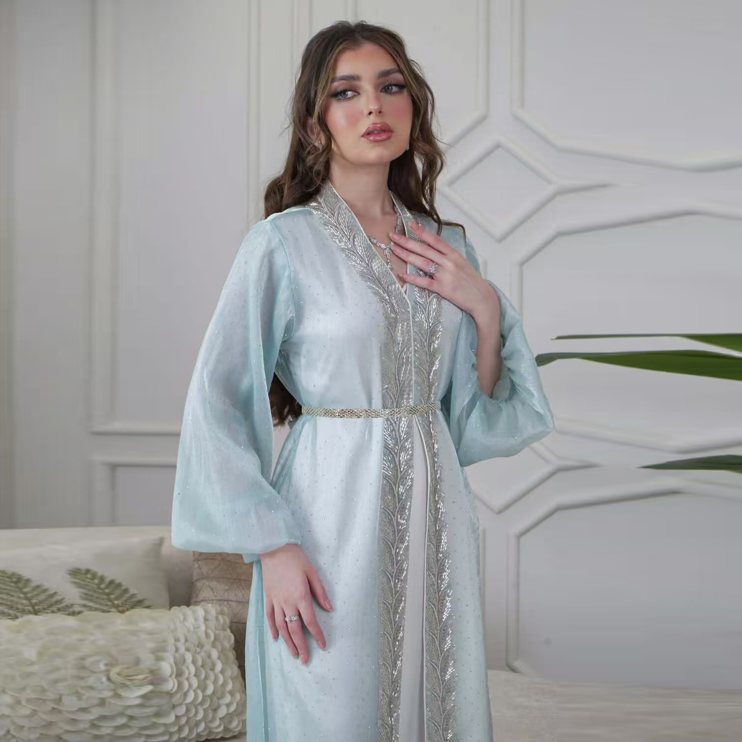 Eid Mubarak Djellaba Kimono Ca – обзор и цена Embroidery Kebaya