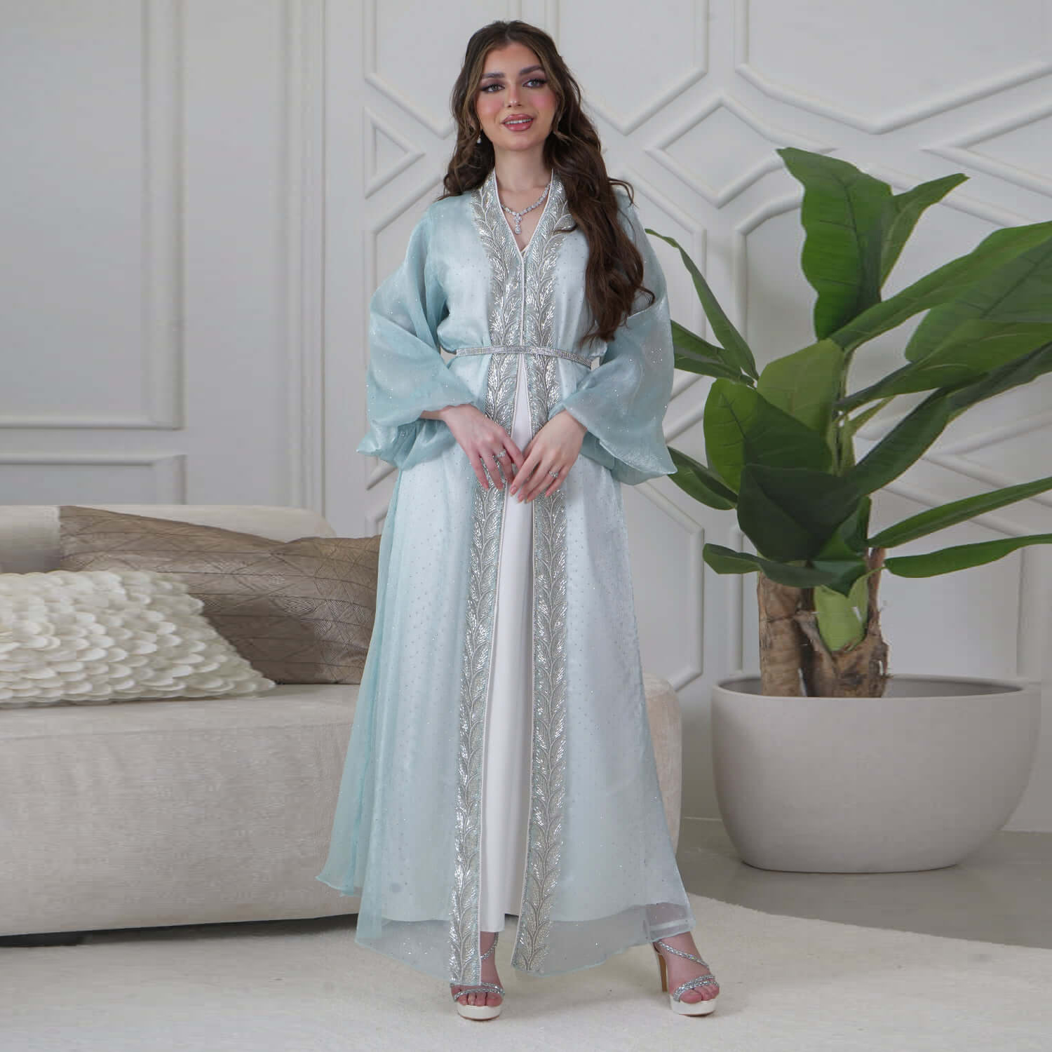 Eid Mubarak Djellaba Kimono Ca – обзор и цена Embroidery Kebaya