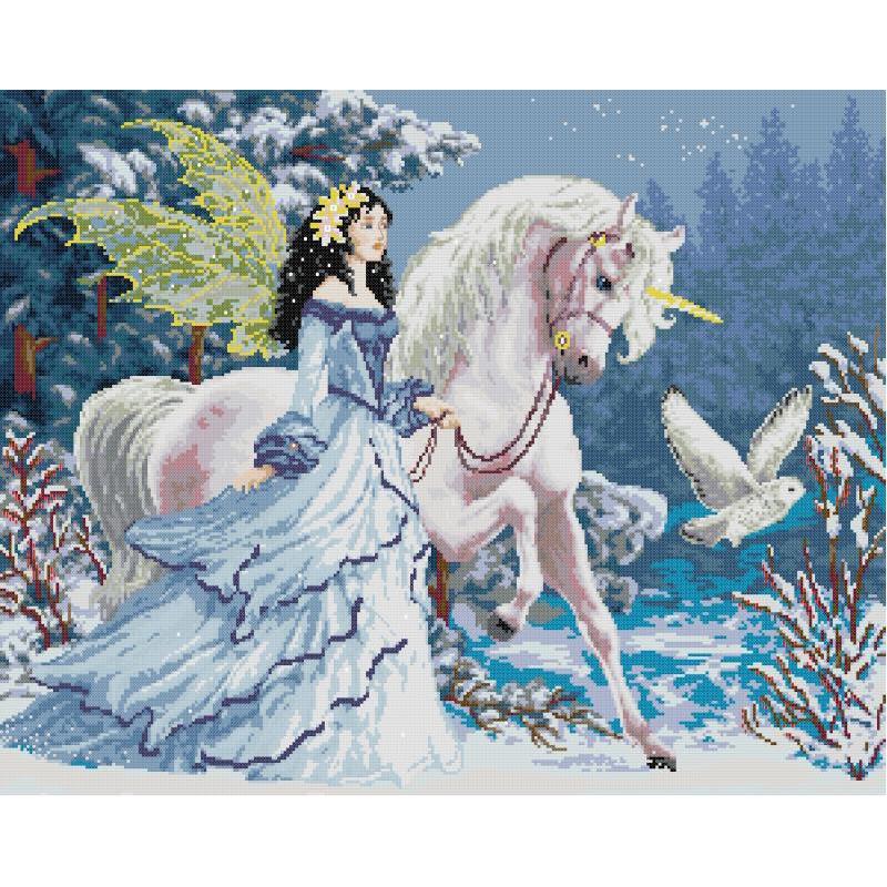 Riding Unicorn Elf NKF Charact – обзор и цена Embroidery Unicorn