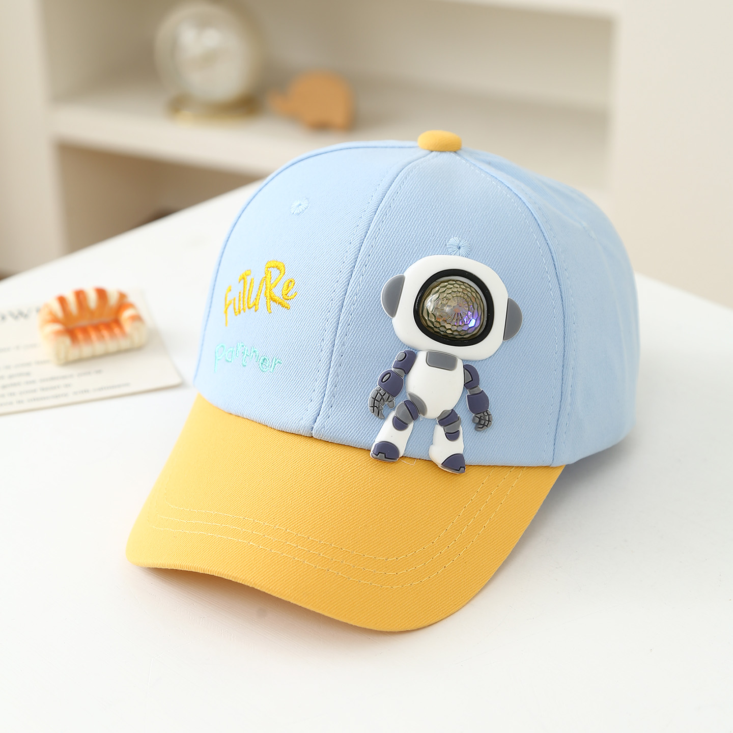 Children's Soft Rubber Robot D – обзор и цена Embroidery Letter
