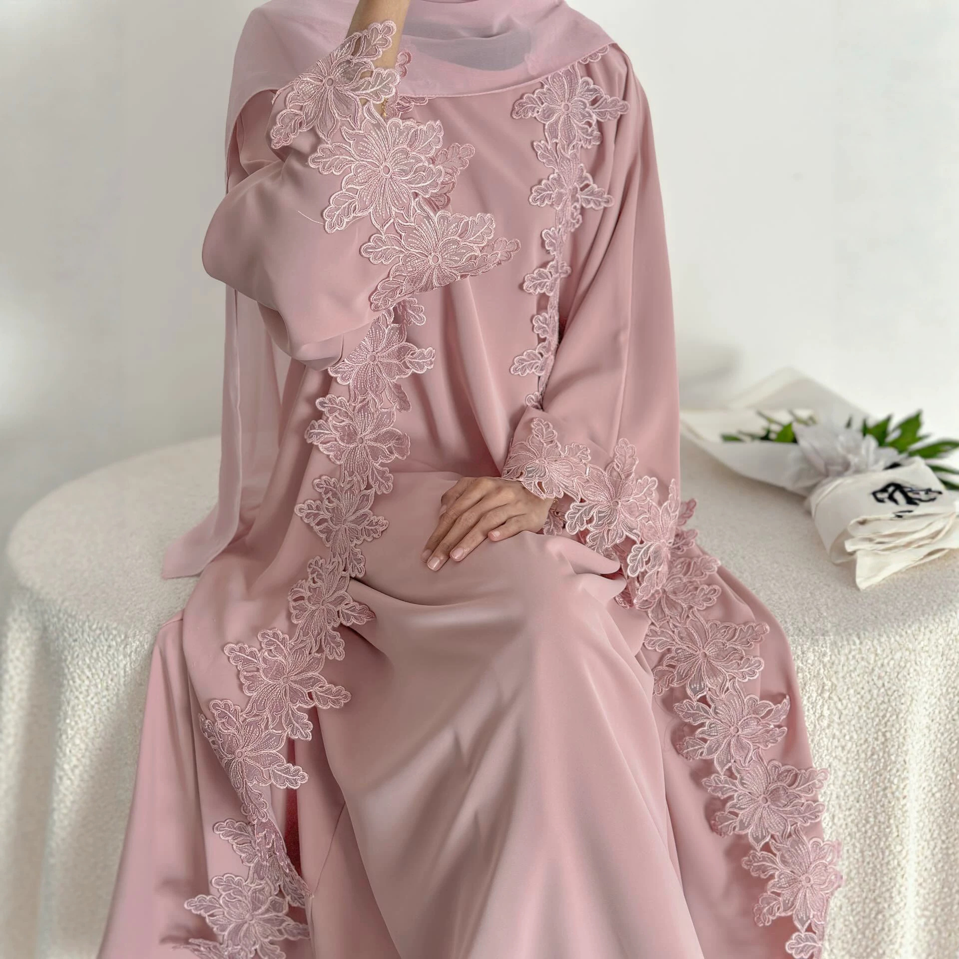 Eid Ramadan Flower Embroidery  – обзор и цена Embroidery Kebaya