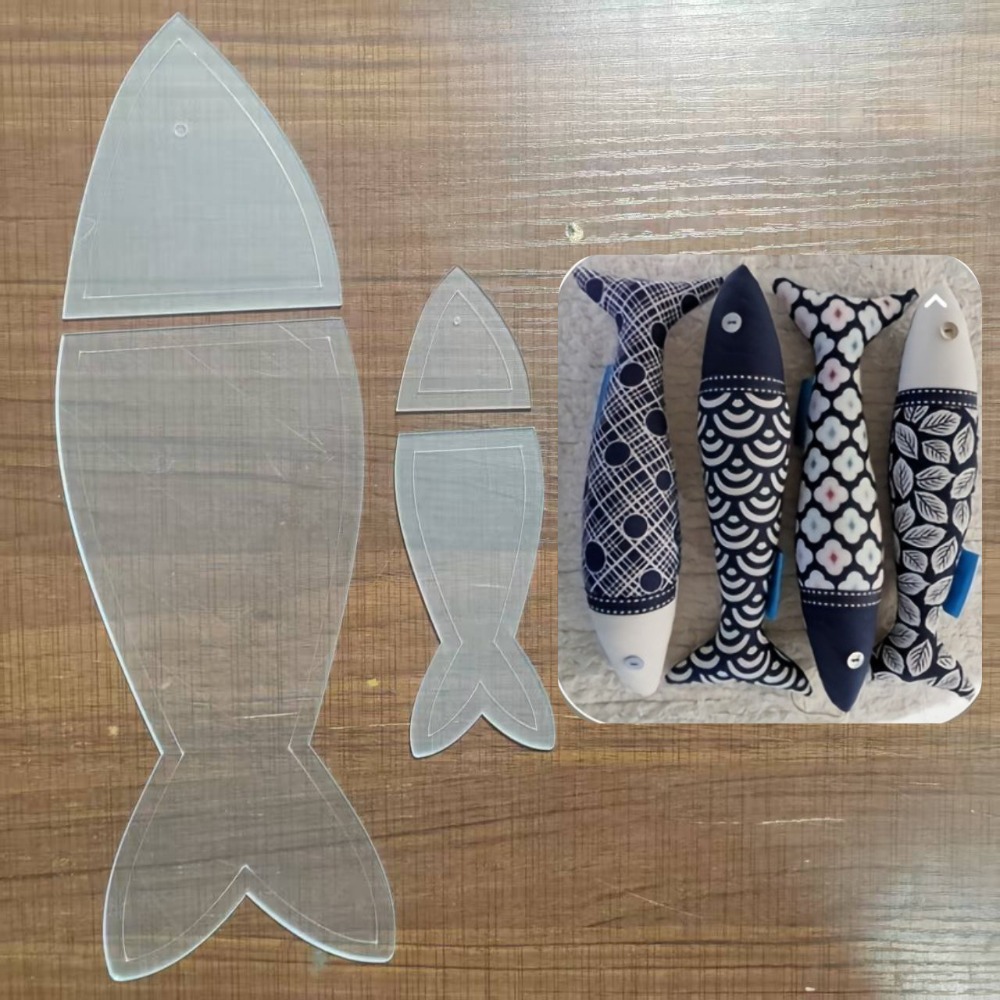Fish Quilting Template Acrylic – обзор и цена Embroidery Fish