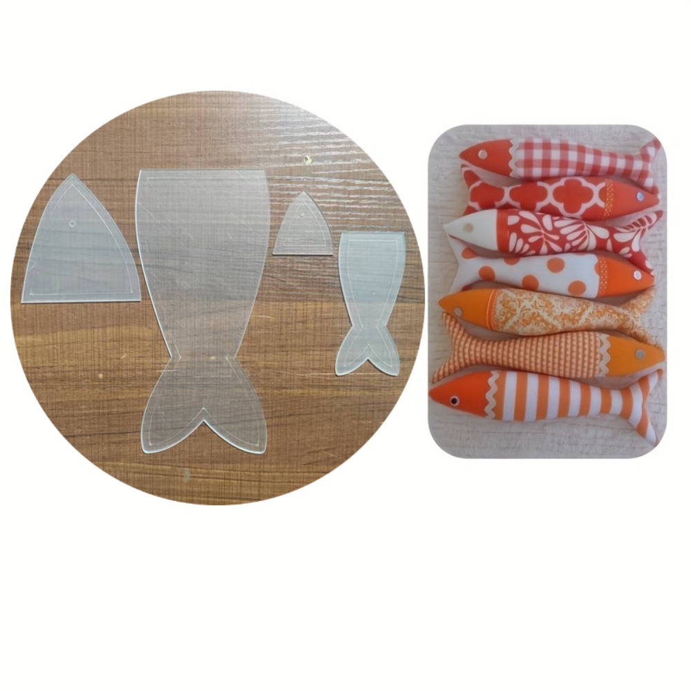 Fish Quilting Template Acrylic – обзор и цена Embroidery Fish