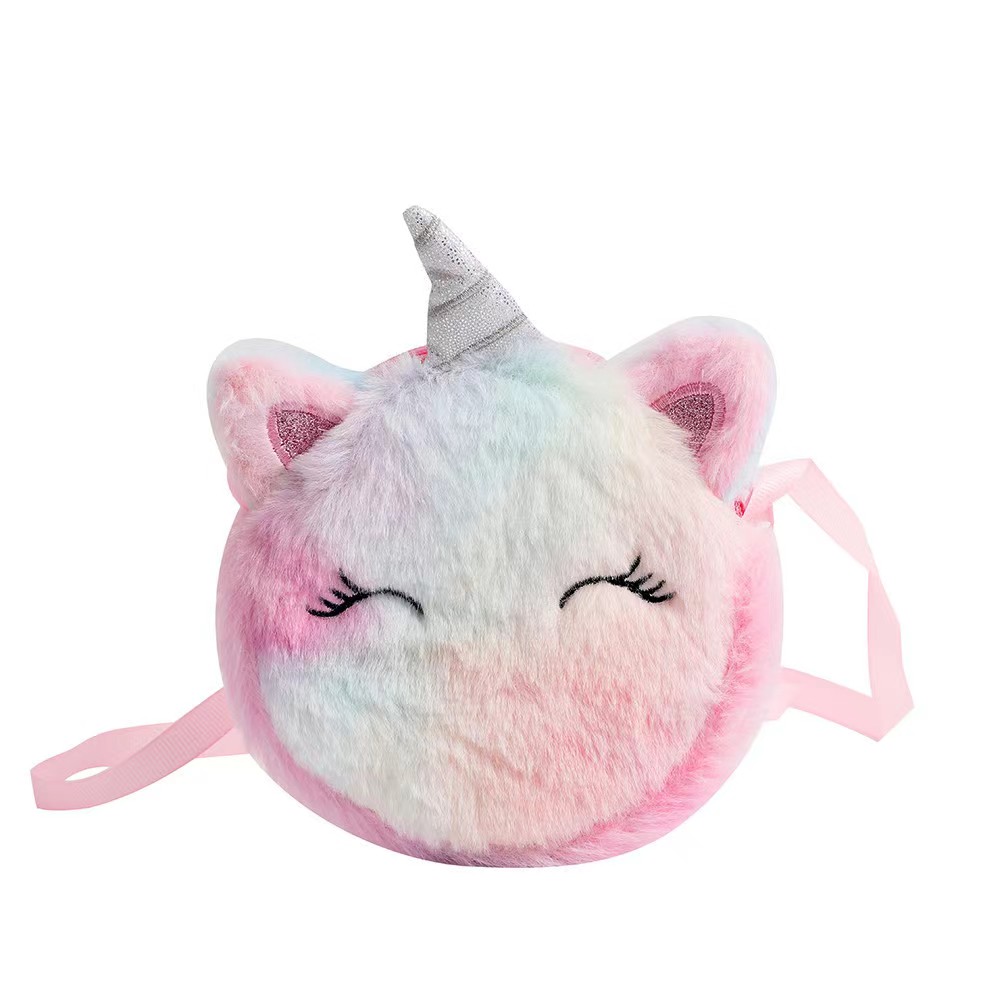 Kids Fashion Plush Shoulder Ba – обзор и цена Embroidery Unicorn