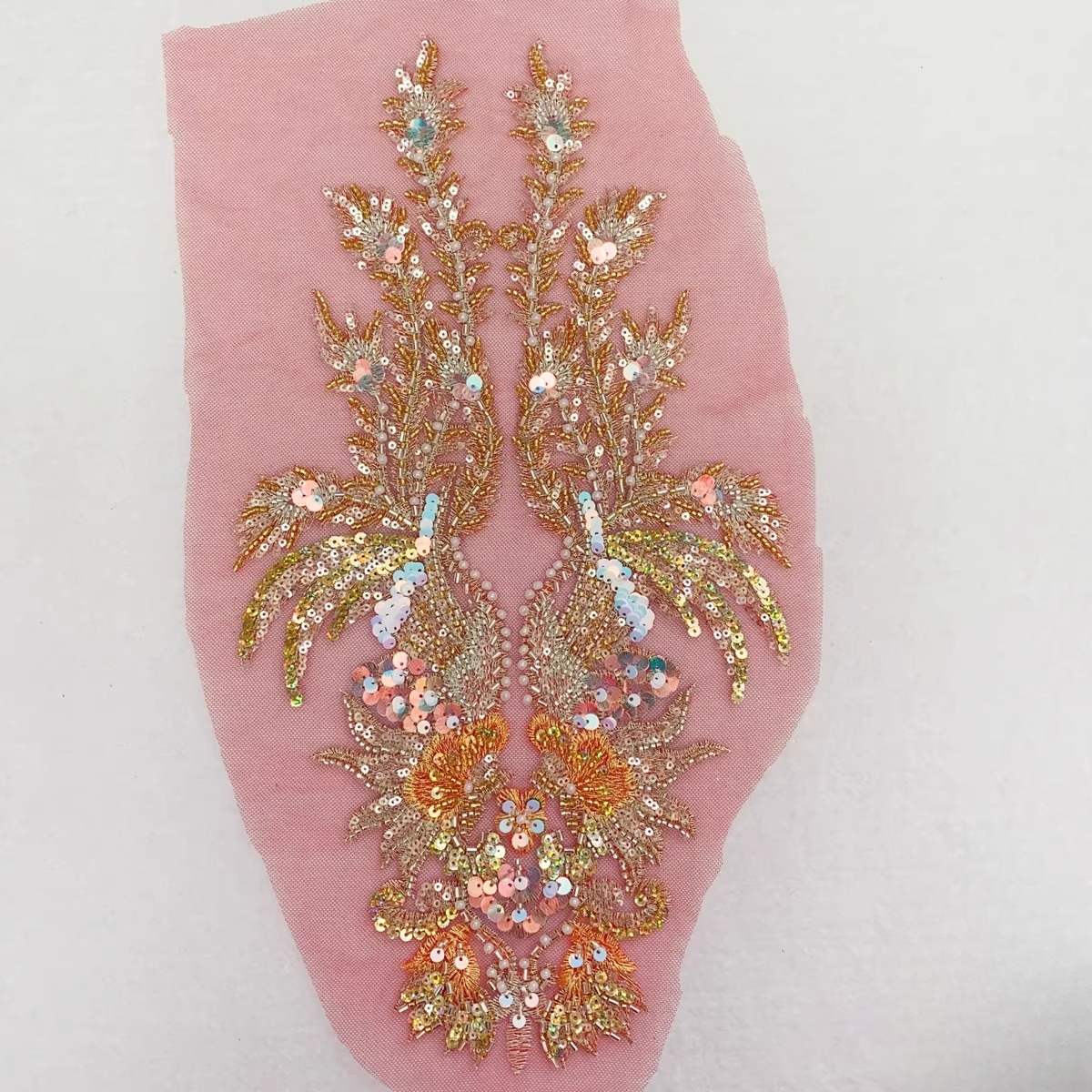 Champagne Gold Fish Scale Sequ – обзор и цена Embroidery Fish