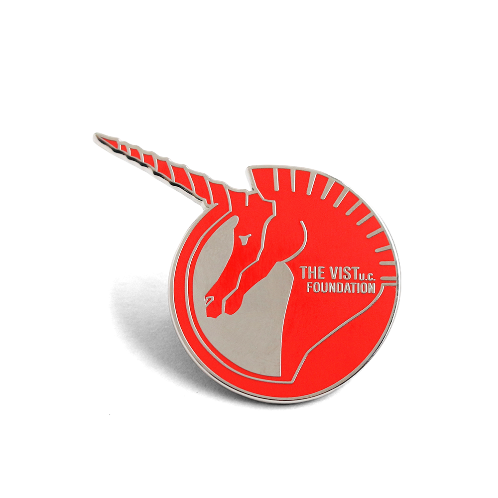 Vist Foundation Logo Enamel Pi – обзор и цена Embroidery Unicorn