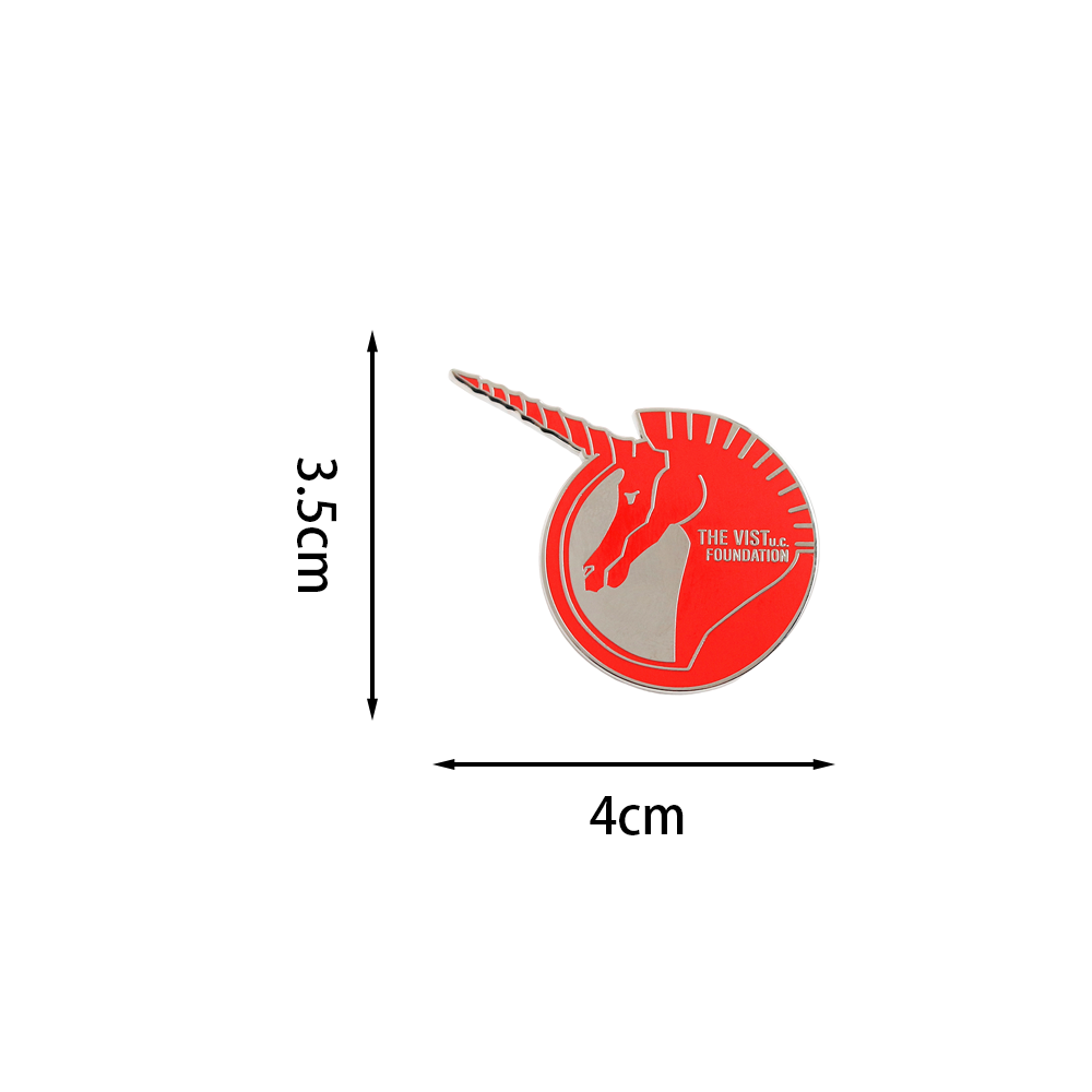 Vist Foundation Logo Enamel Pi – обзор и цена Embroidery Unicorn