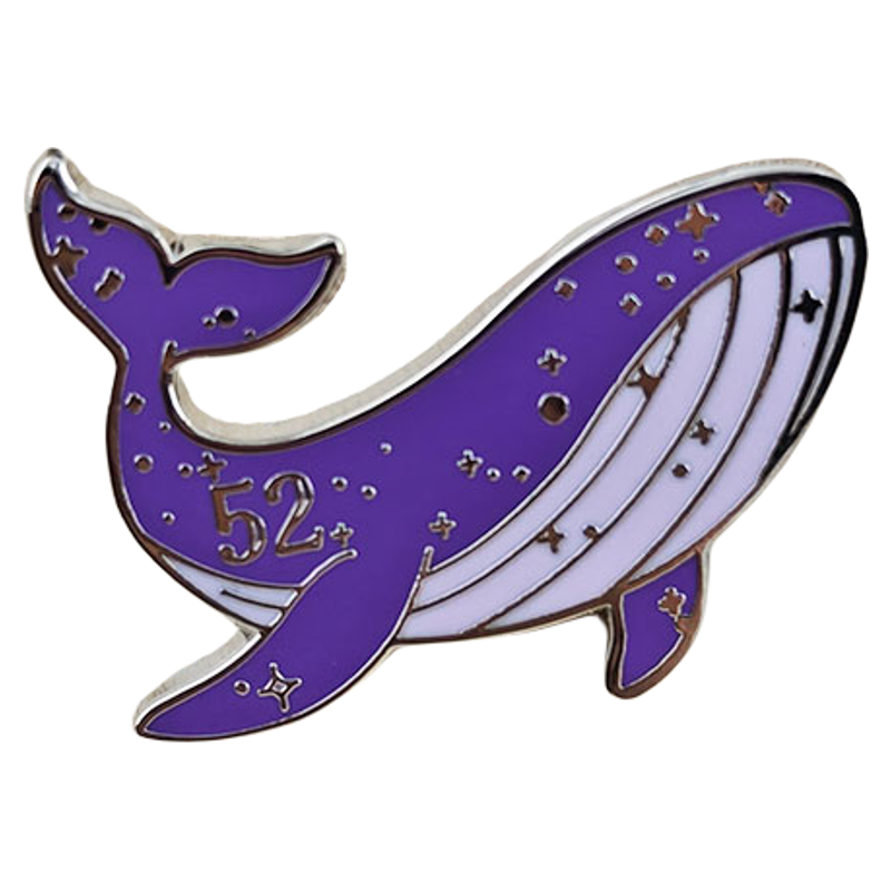 Kpop ARMY 52 Hertz Lonely Whal – обзор и цена Embroidery Fish