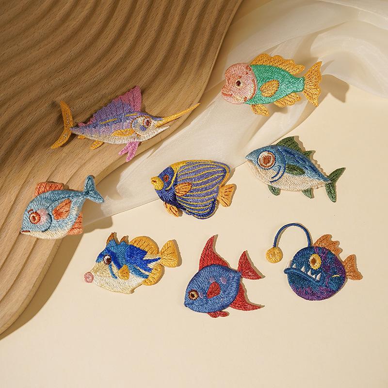 Dolphin Jellyfish Summer Sea F – обзор и цена Embroidery Fish