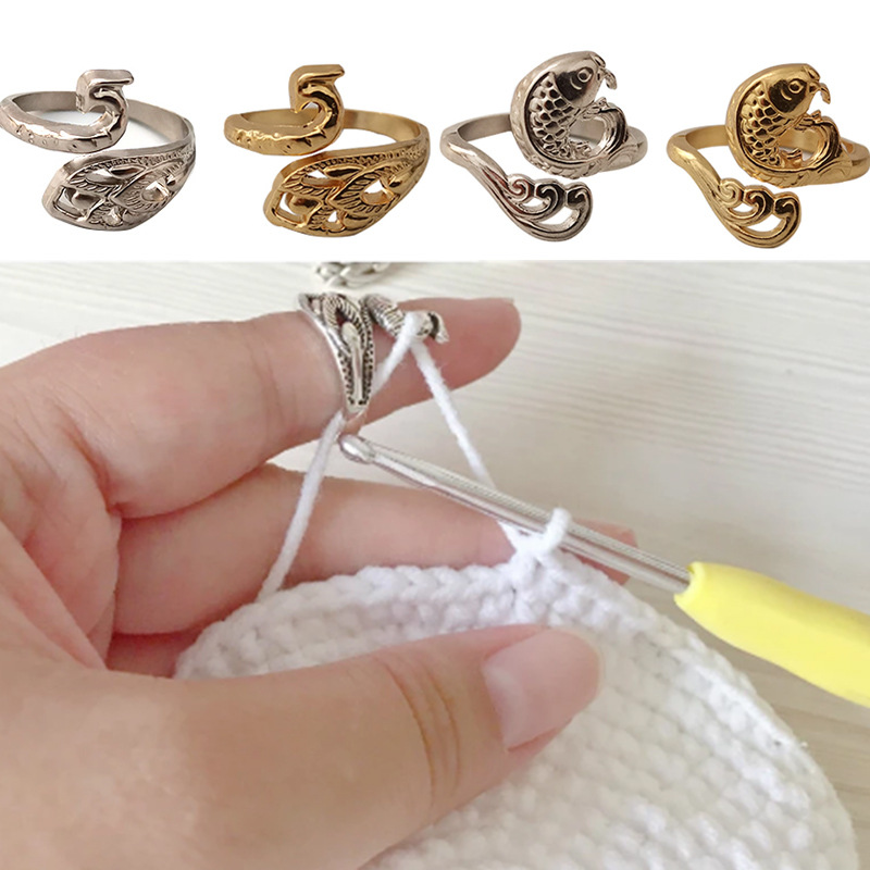 Ring Knitting Loop Crochet Too – обзор и цена Embroidery Fish