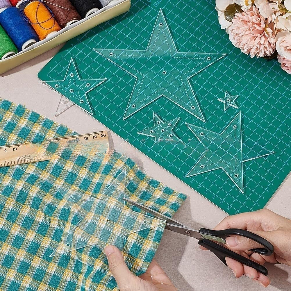 6pcs/Set Star Acrylic Sewing T – обзор и цена Embroidery Backpack Kit