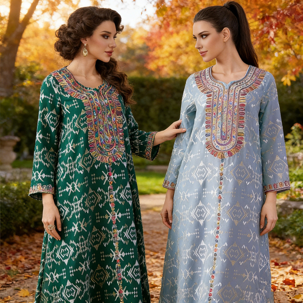 Muslim Embroidery Maxi Dress W – обзор и цена Embroidery Kebaya
