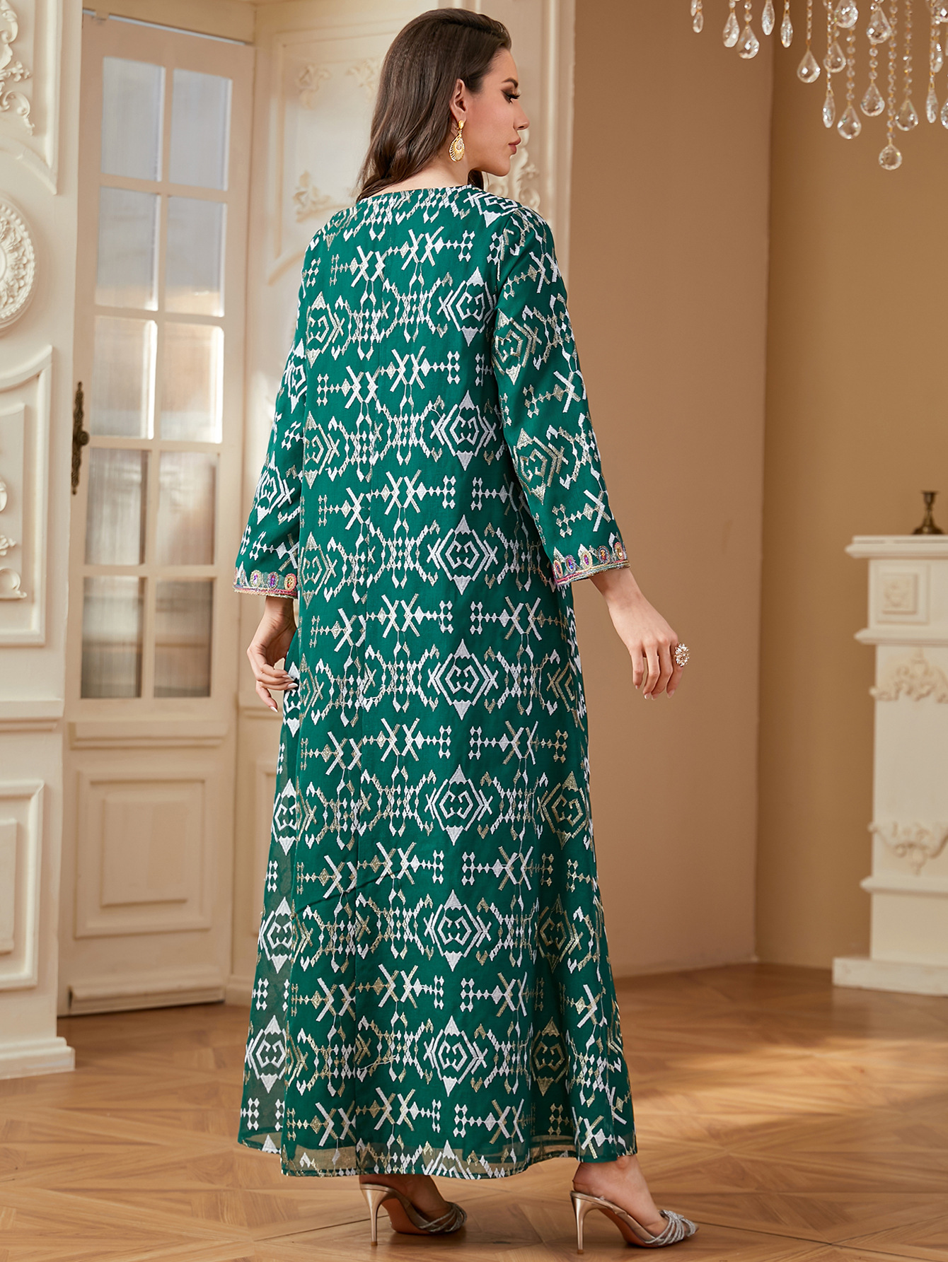 Muslim Embroidery Maxi Dress W – обзор и цена Embroidery Kebaya