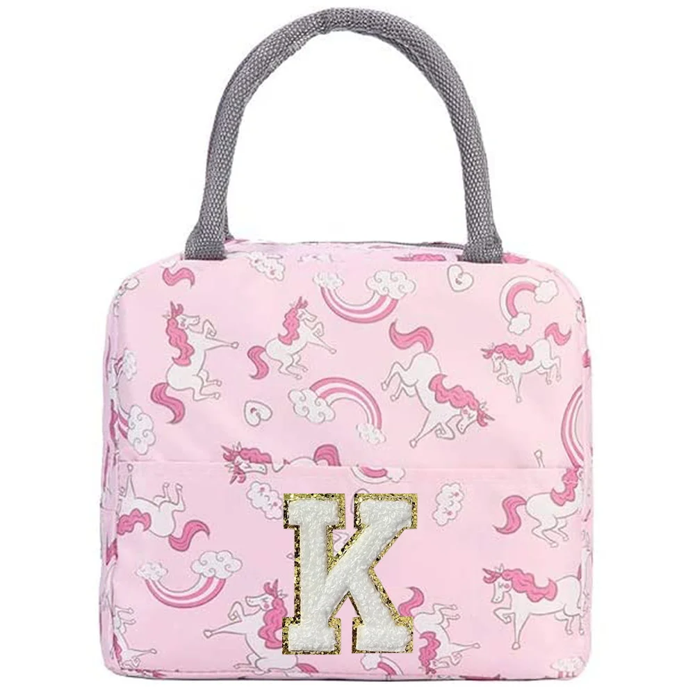 Insulation Lunch Bag Cute Unic – обзор и цена Embroidery Unicorn