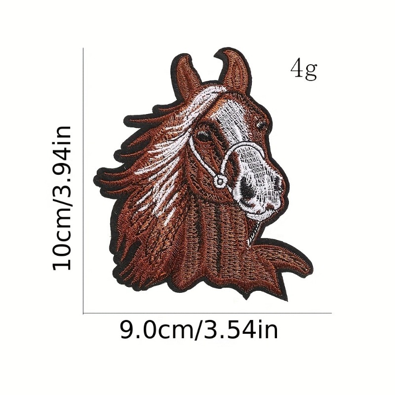 Horse Head Adhesive Embroidery – обзор и цена Embroidery Unicorn