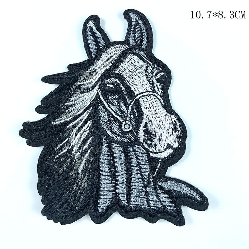 Horse Head Adhesive Embroidery – обзор и цена Embroidery Unicorn