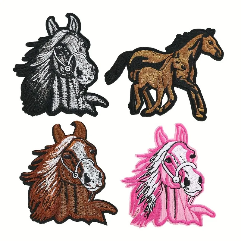 Horse Head Adhesive Embroidery – обзор и цена Embroidery Unicorn