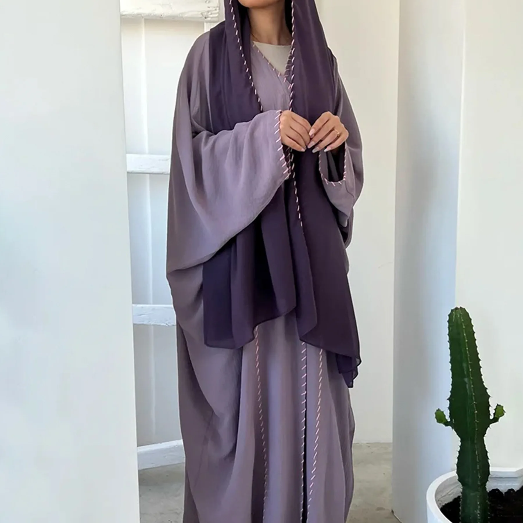 Morocco Kimono Open Abayas Lux – обзор и цена Embroidery Kebaya