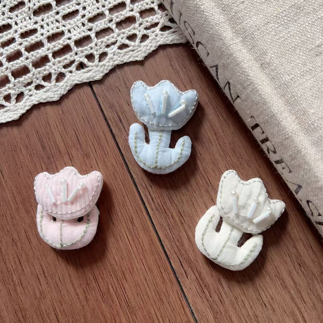 DIY Embroidery Dopamine Tulip  – обзор и цена Embroidery Backpack Kit