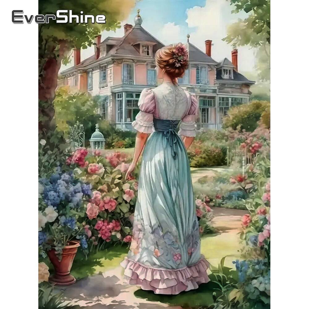 Evershine 5D Diamond Painting  – обзор и цена Embroidery Garden