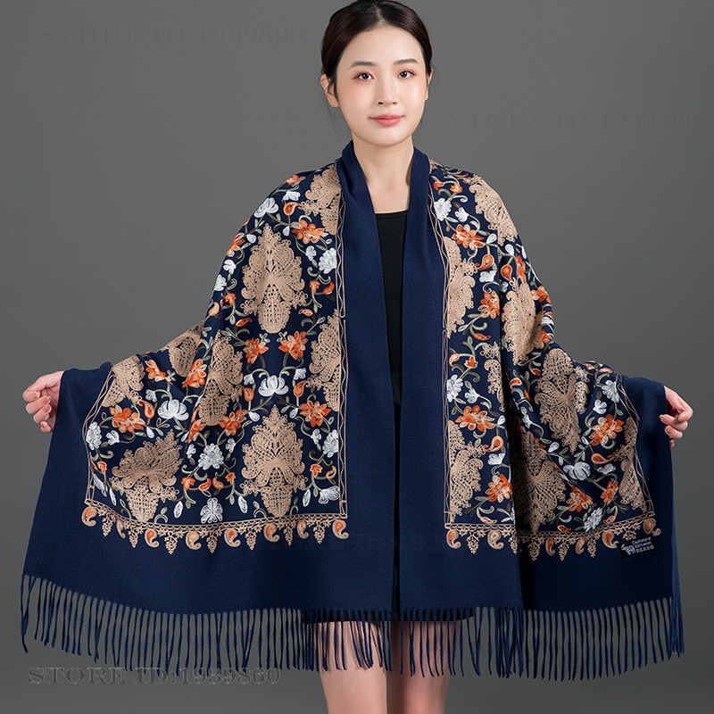 Embroidered Pashmina Cashmere  – обзор и цена Embroidery Pashmina