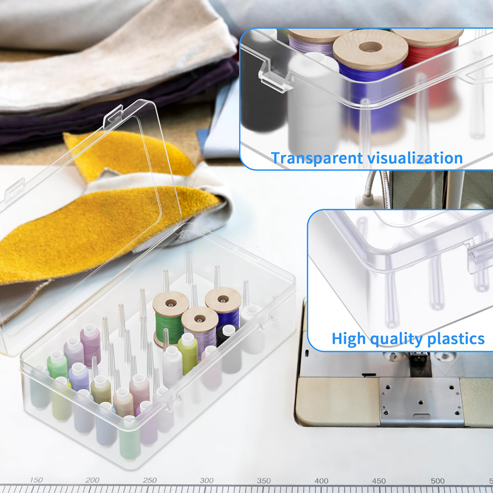 Clear Plastic Thread Organizer – обзор и цена Embroidery Floss