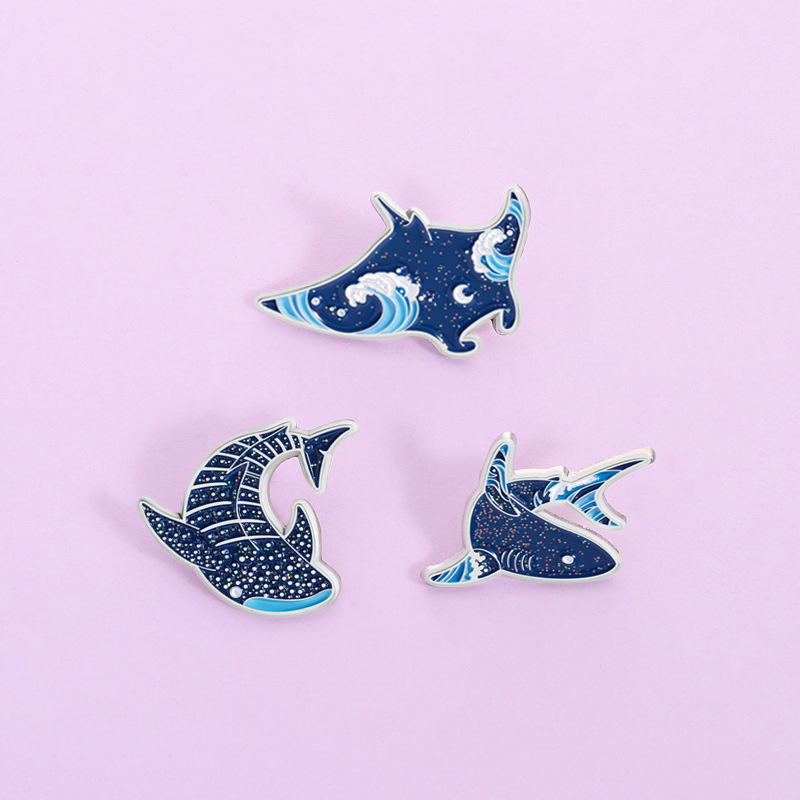 Cartoon marine creatures Ename – обзор и цена Embroidery Fish