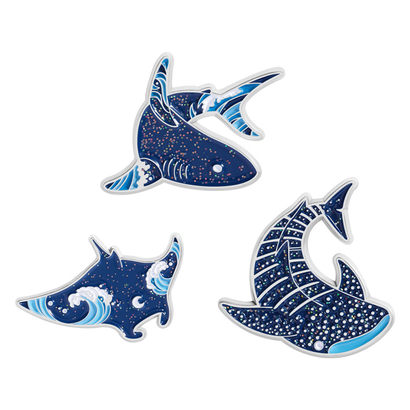 Cartoon marine creatures Ename – обзор и цена Embroidery Fish