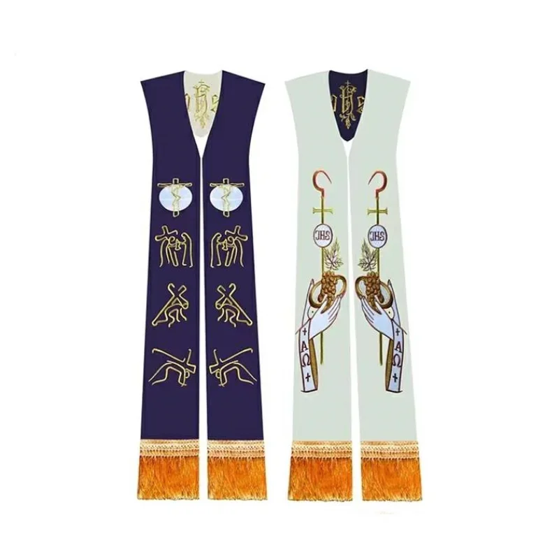 LITURGICAL MASS Clergy Stole P – обзор и цена Embroidery Pashmina