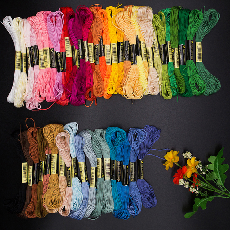 C 24/100/50 Multicolor Cross   – обзор и цена Embroidery Floss