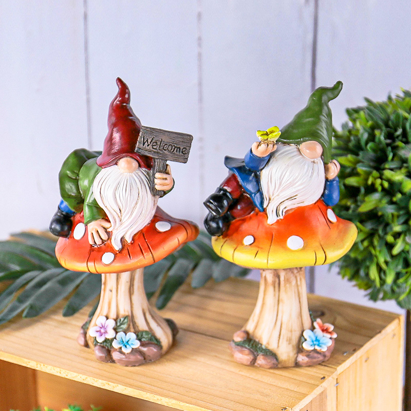 Resin Garden Gnome Statue on M – обзор и цена Embroidery Garden