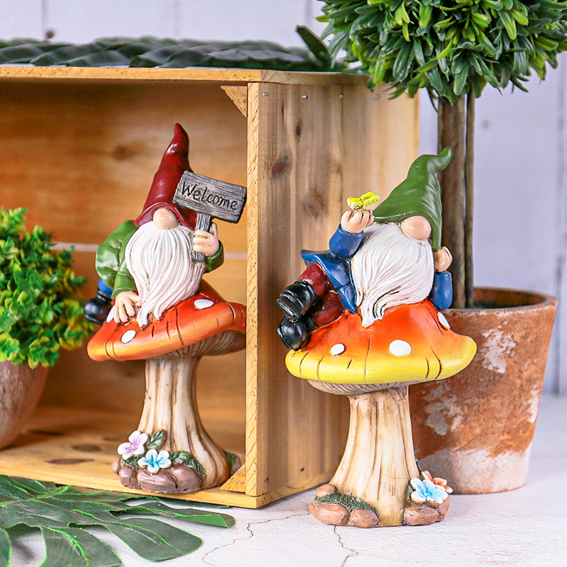 Resin Garden Gnome Statue on M – обзор и цена Embroidery Garden