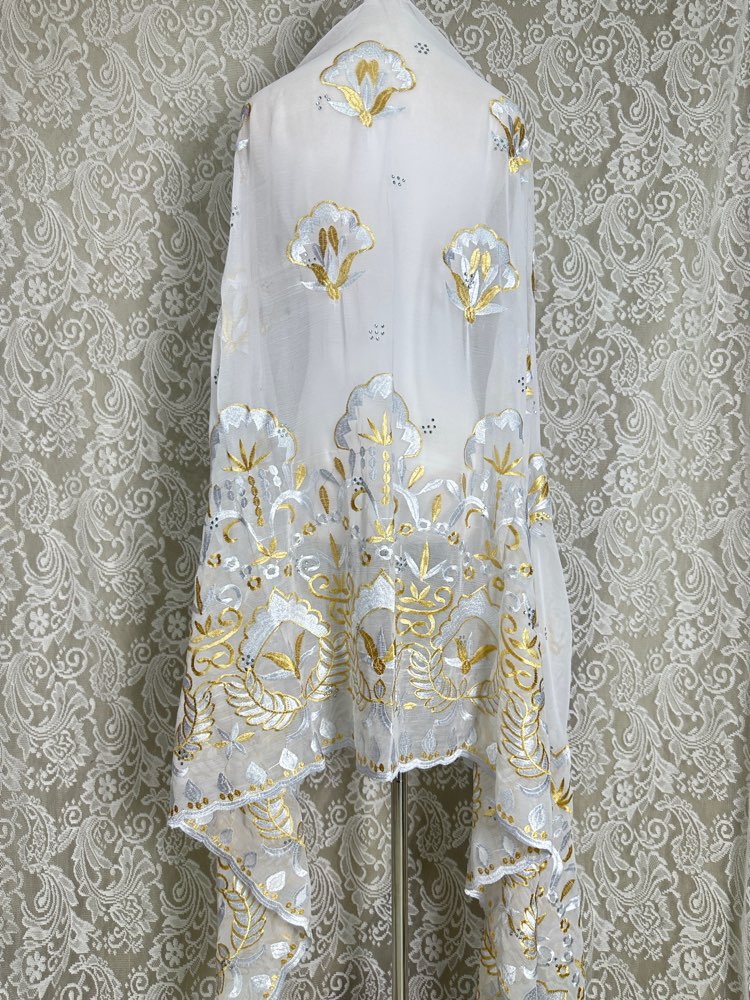African Muslim Hijab Scarf Who – обзор и цена Embroidery Pashmina