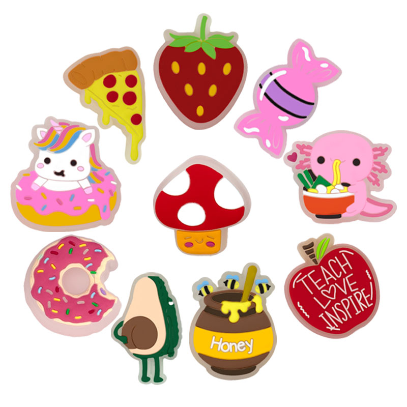 1/10pcs Kawaii LED Shoe Charms – обзор и цена Embroidery Unicorn
