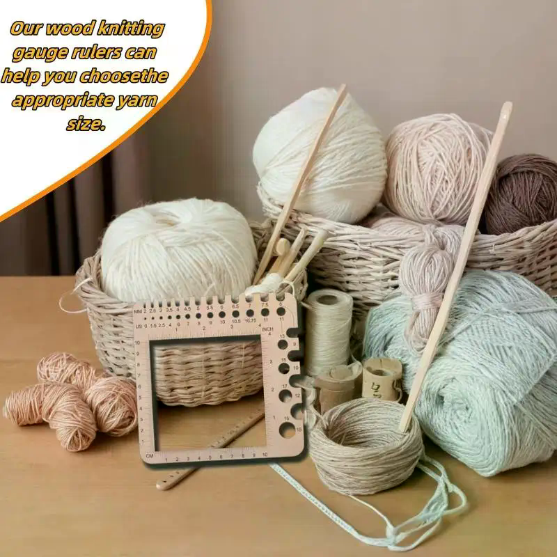 Wood Knitting Needle Gauge Squ – обзор и цена Embroidery Floss