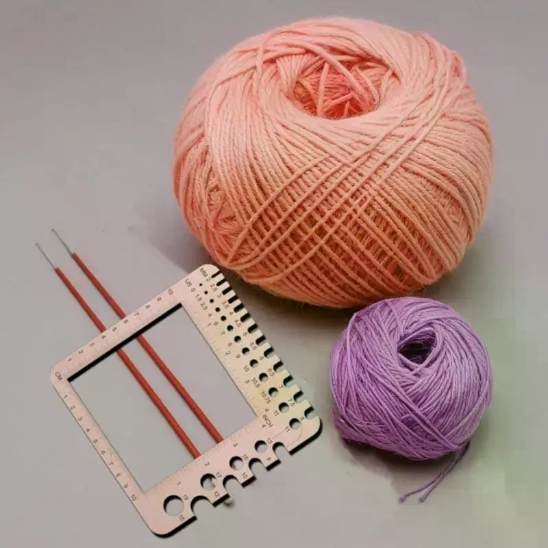Wood Knitting Needle Gauge Squ – обзор и цена Embroidery Floss