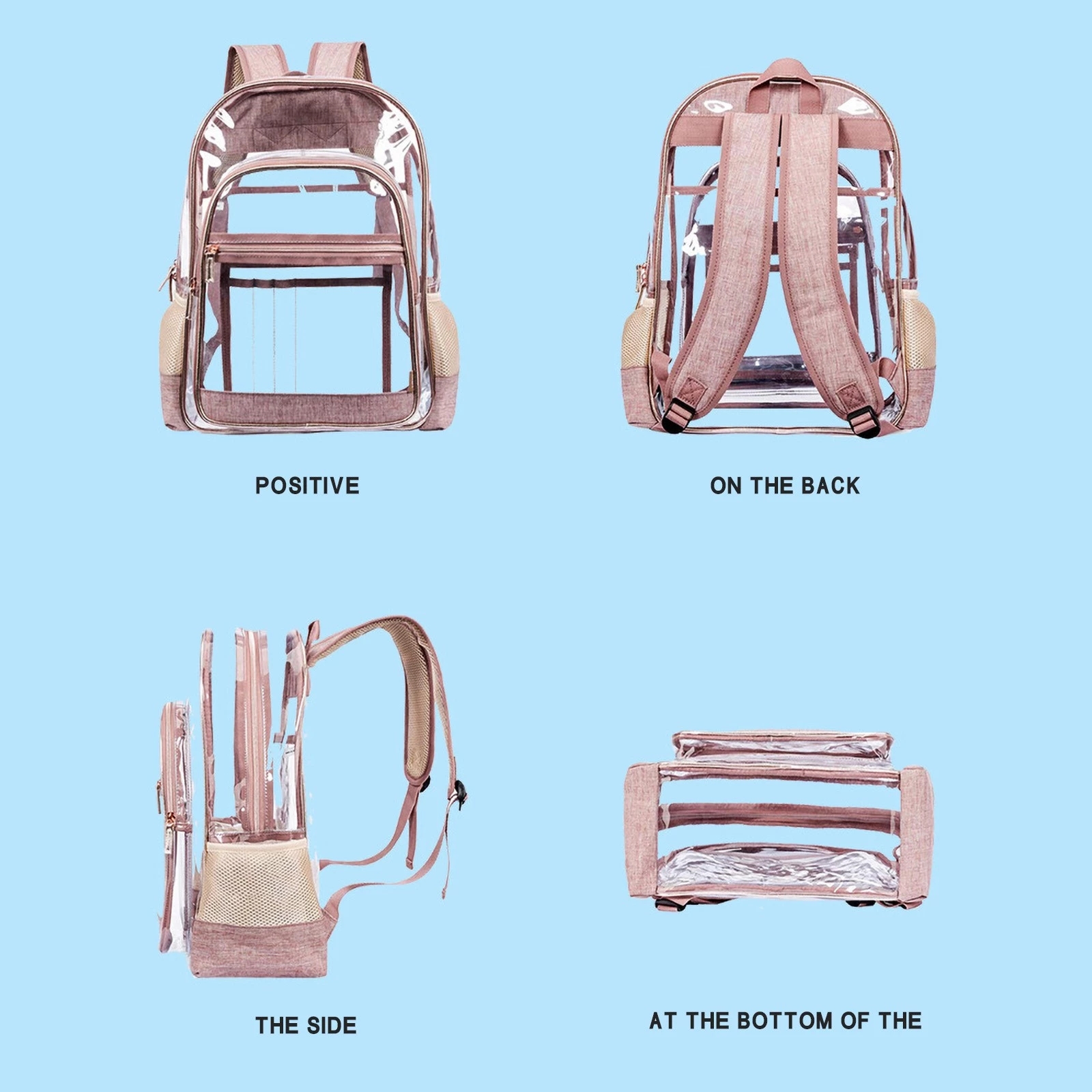 PVC Transparent Backpack Bag F – обзор и цена Embroidery Backpack Kit