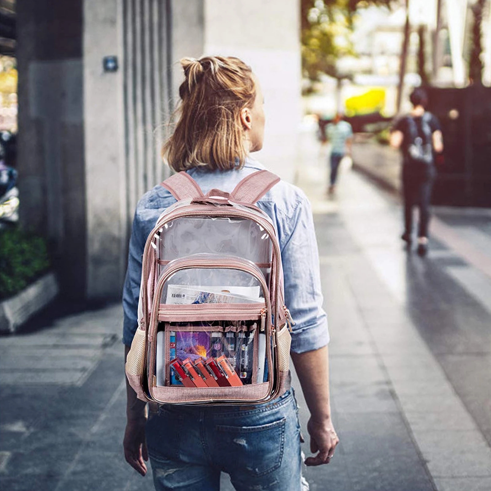 PVC Transparent Backpack Bag F – обзор и цена Embroidery Backpack Kit