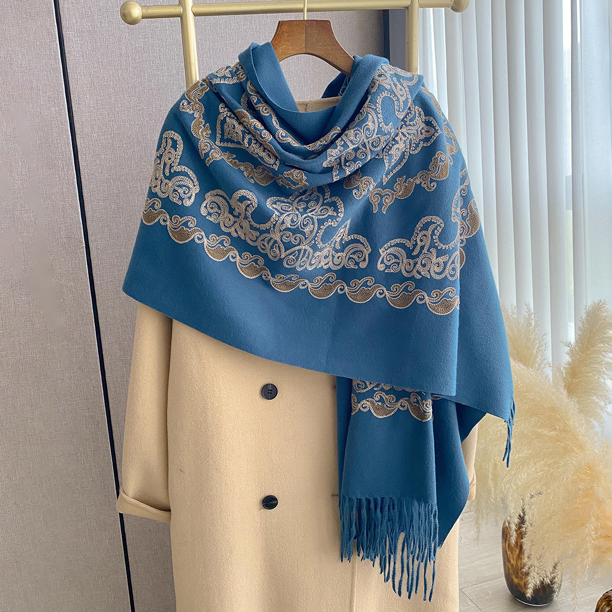 Luxury High Quality Embroidery – обзор и цена Embroidery Pashmina