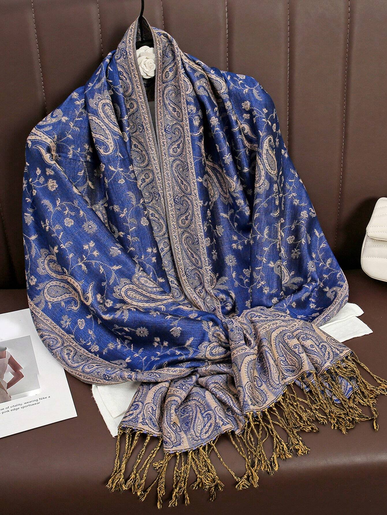 Bohemia Pashmina Hijab Scarf L – обзор и цена Embroidery Pashmina
